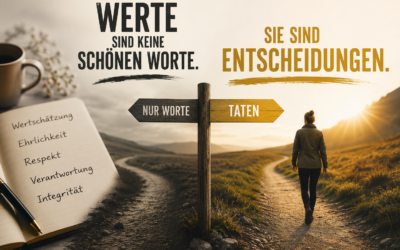 Werte sind keine schönen Worte. Sie sind Entscheidungen.